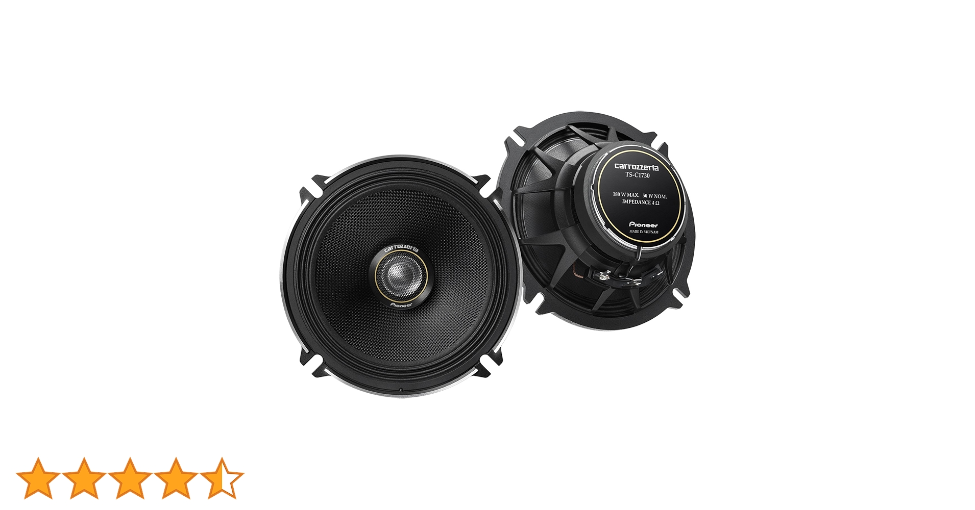 カロッツェリア Pioneer TS-C1730 コアキシャルスピーカー Amazon.co.jp: Pioneer スピーカー TS-C1730 17cm カスタム